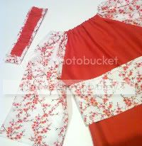 Coral Blossoms Dress Sz 12-18mths