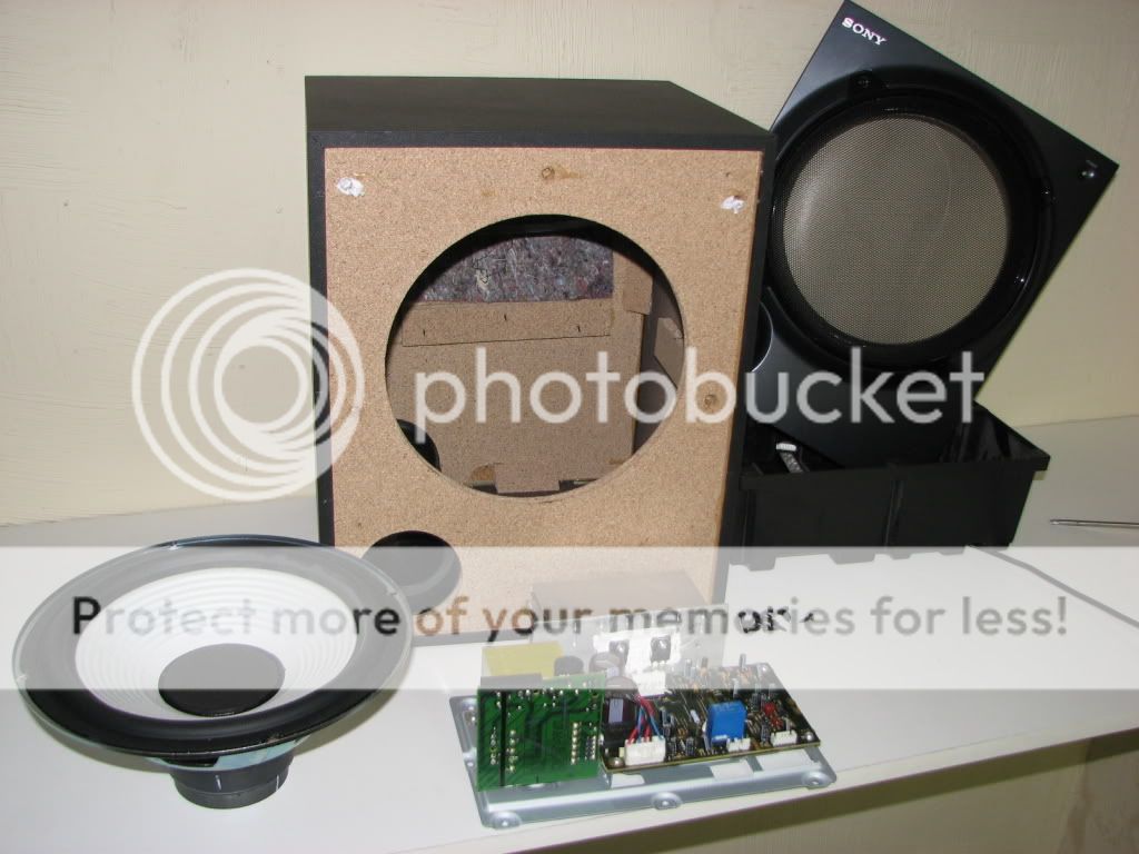 subwoofer sony muteki